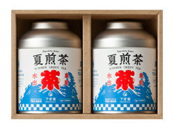 夏煎茶2缶セット